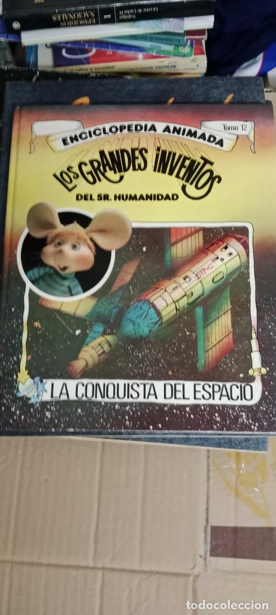Libros de segunda mano: Enciclopedia Animada. LOS GRANDES INVENTOS del SR. Humanidad. Tomo 12: LA CONQUISTA DEL ESPACIO B-WO