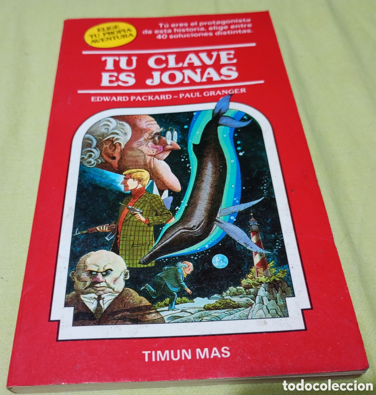 Libros de segunda mano: T&uacute; clave es Jonas, Timun Mas elige tu propia aventura