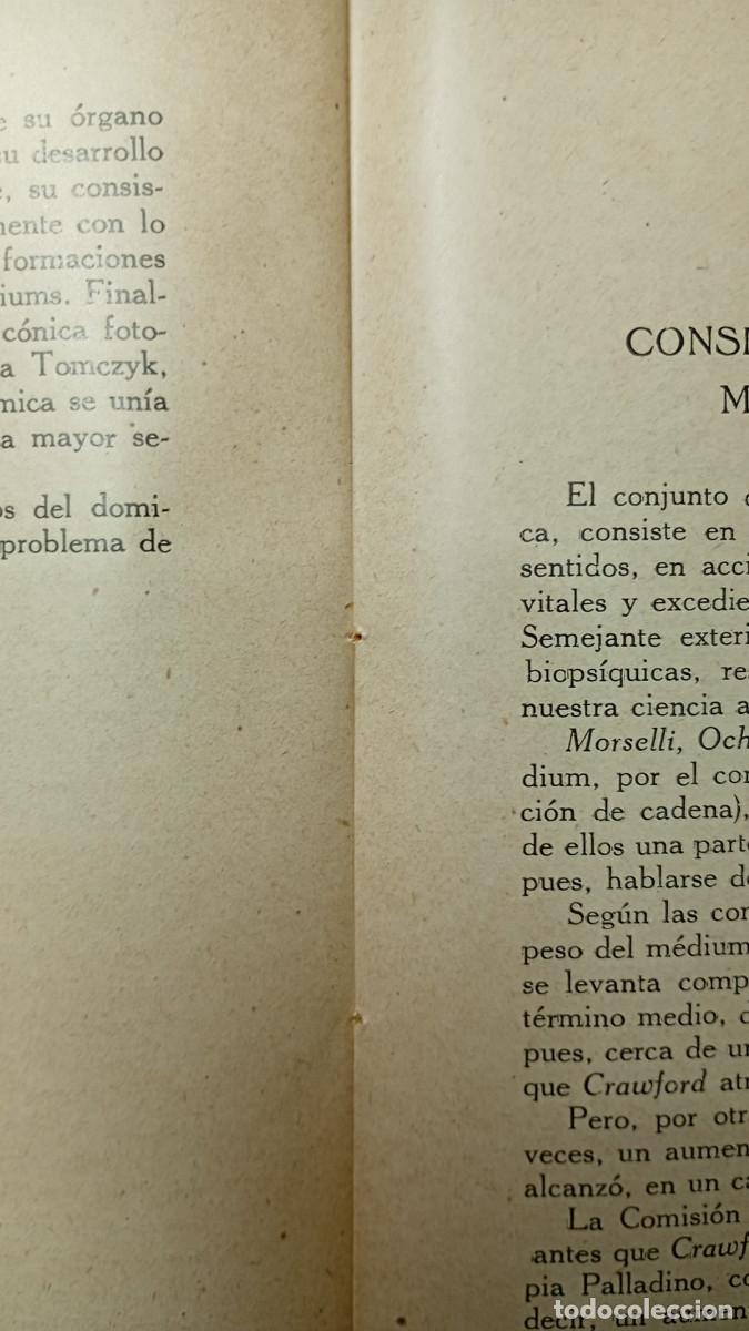 Libros de segunda mano: FENOMENOS DE LA MEDIUMNIDAD. SCHRENCK-NOTZING - Foto 6