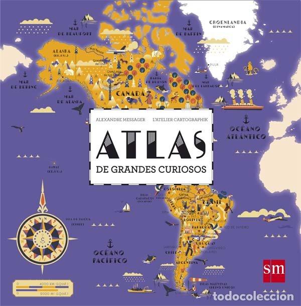 Libri di seconda mano: Atlas de Grandes Curiosos: Sm - Cartographik, L'atelier - Ediciones Sm - Atlas