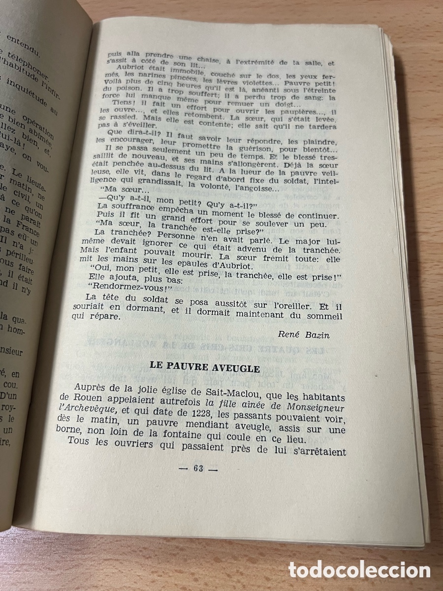 Libros de segunda mano: Nueva selecci&oacute;n de Lecturas Francesas. Ediciones Bru&ntilde;o 1&ordf; edici&oacute;n 1955 - Foto 11