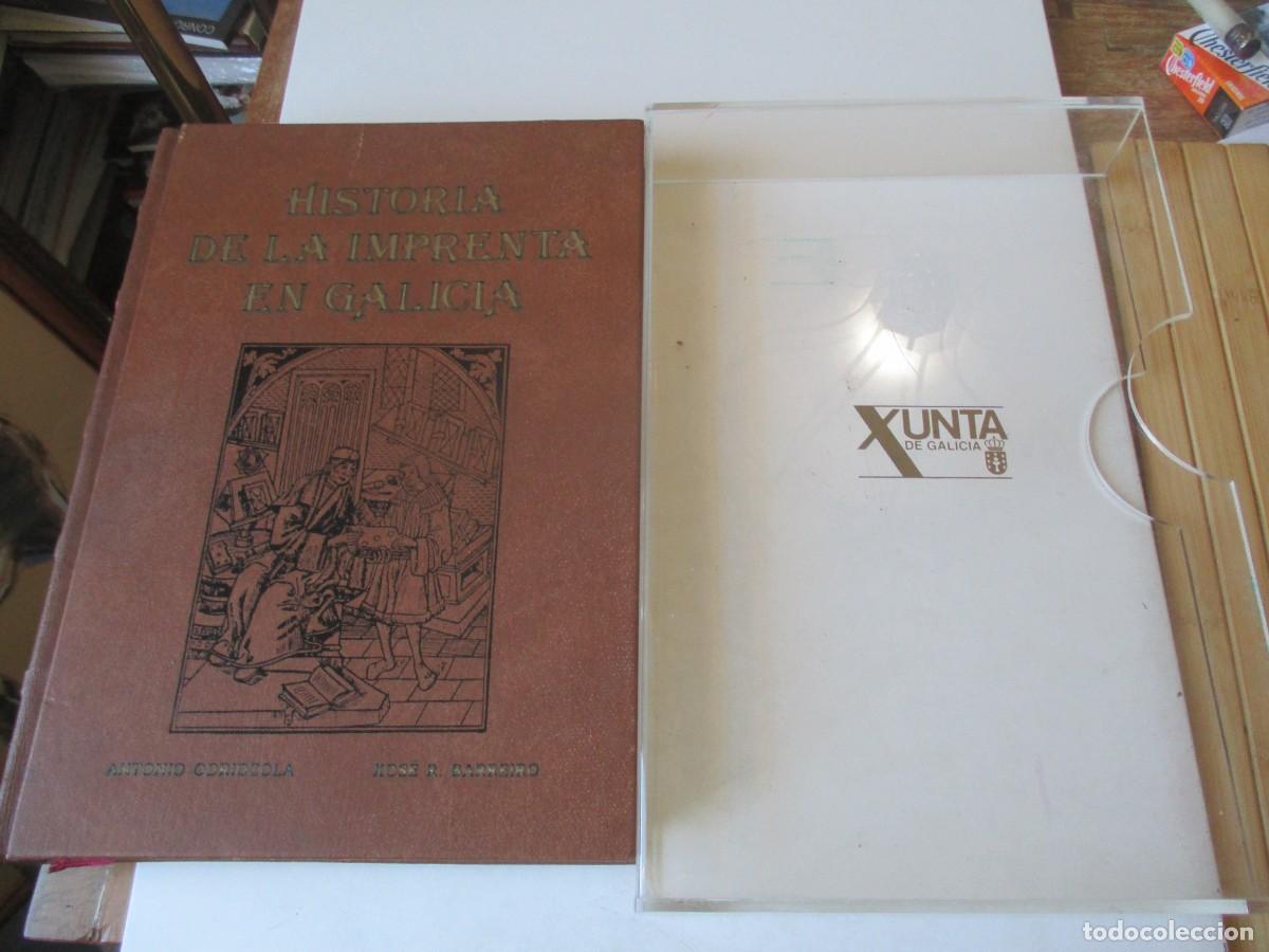 Libros de segunda mano: ANTONIO ODRIOZOLA, XOS&Eacute; R. BARREIRO Historia de la imprenta en Galicia W41504