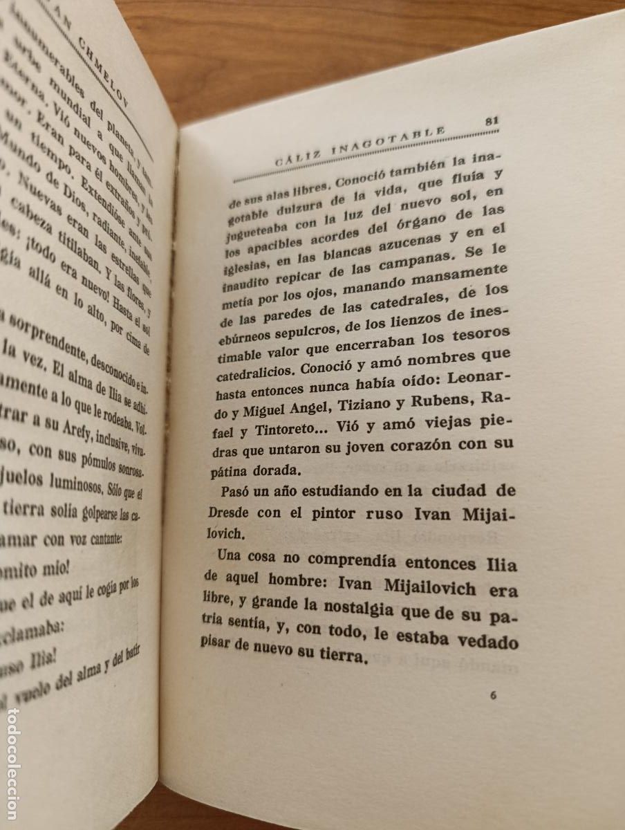 Libros de segunda mano: C&Aacute;LIZ INAGOTABLE. IV&Aacute;N CHMELOV. ESPASA CALPE, - Foto 2