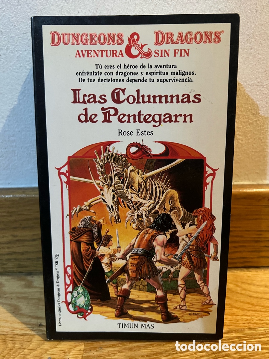 Libros de segunda mano: DUNGEONS & DRAGONS AVENTURA SIN FIN Las Columnas de Pentegarn