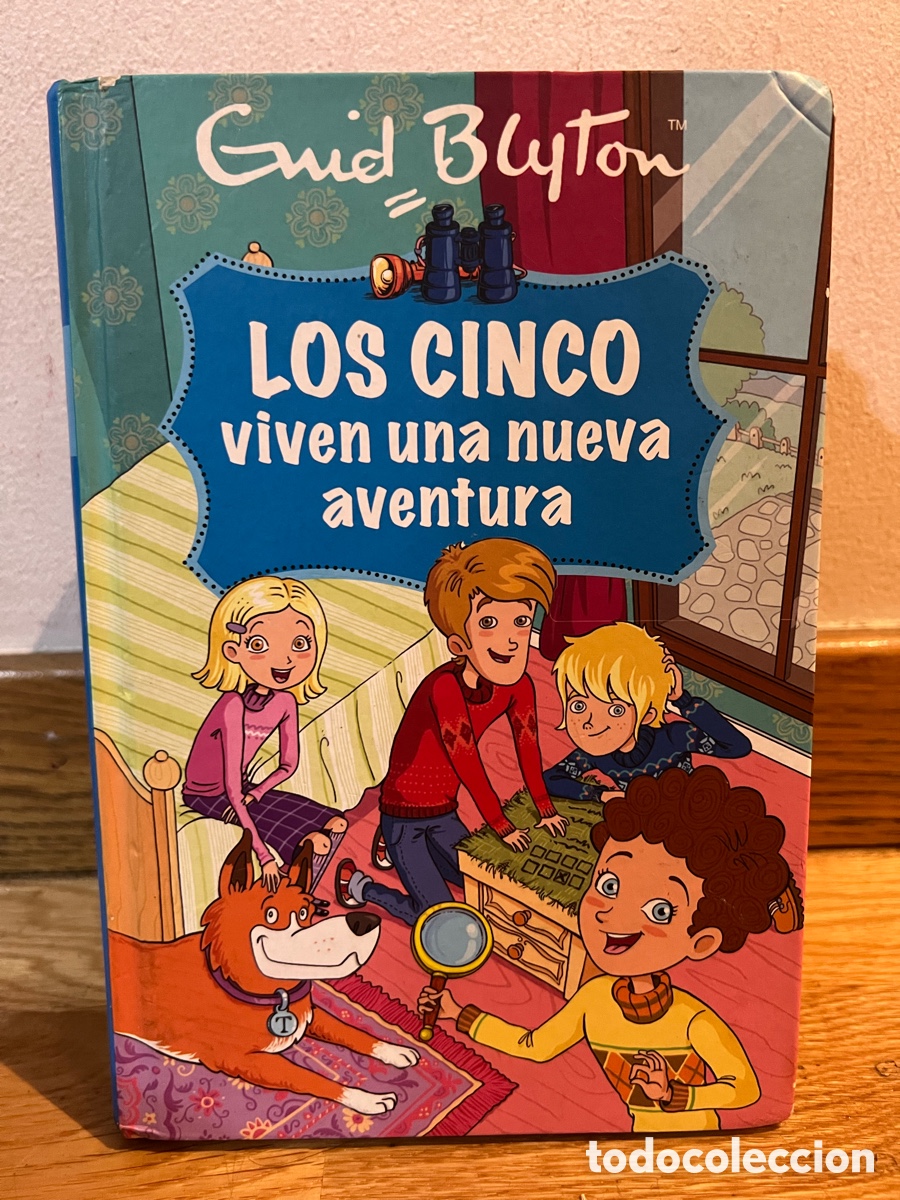 Libros de segunda mano: Enid Blyton LOS CINCO viven una nueva aventura