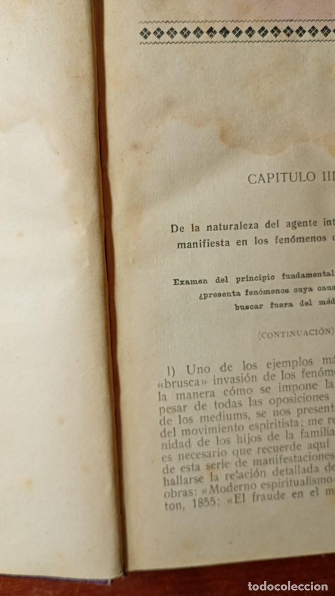 Libros de segunda mano: ANIMISMO Y ESPIRITISMO II. ALEJANDRO AKSAKOF - Foto 4