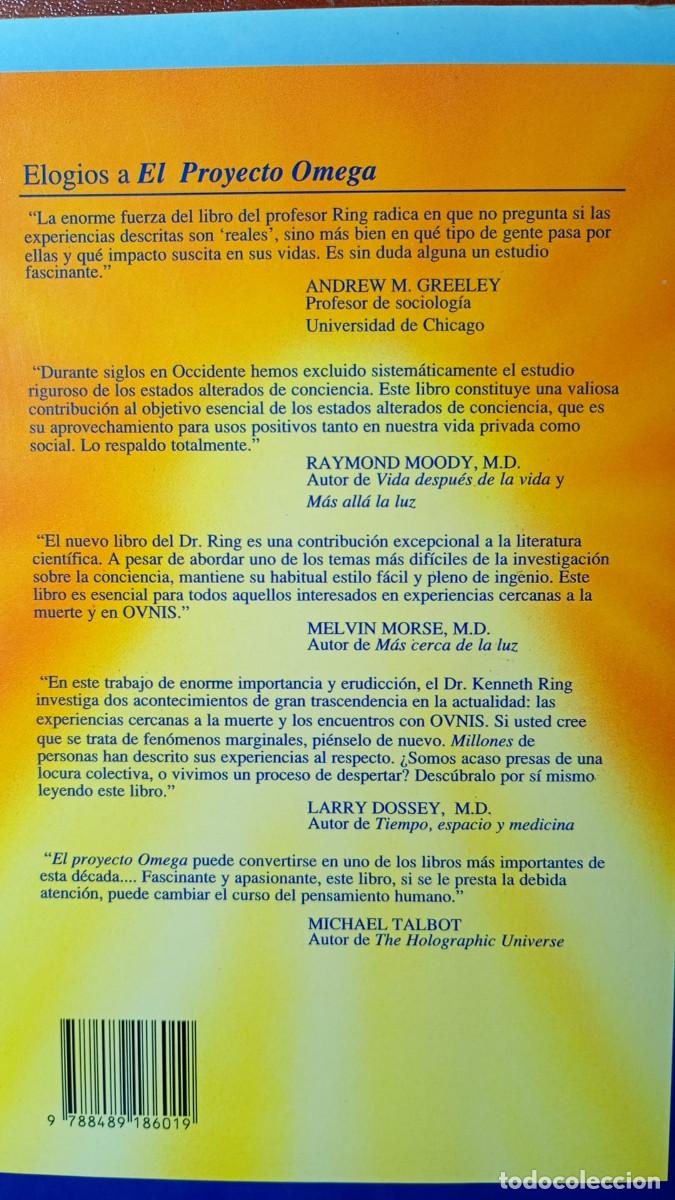 Libros de segunda mano: EL PROYECTO OMEGA. KENNETH RING - Foto 4