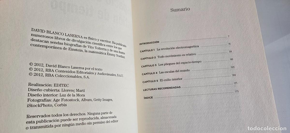 Libros de segunda mano: EINSTEIN. LA TEOR&Iacute;A DE LA RELATIVIDAD. (RBA, 2012. IMPECABLE). - Foto 7