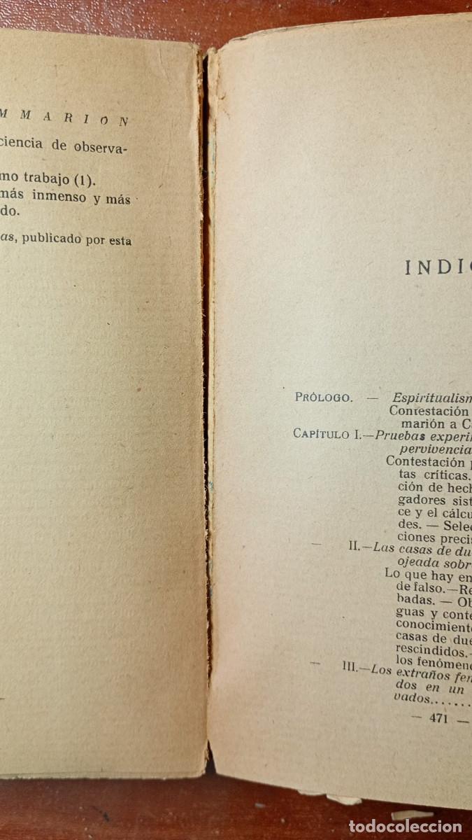 Libros de segunda mano: LAS CASAS DE DUENDES. CAMILO FLAMMARION - Foto 6