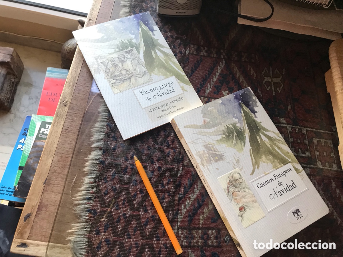 Libros de segunda mano: Cuentos europeos de Navidad. Clan.