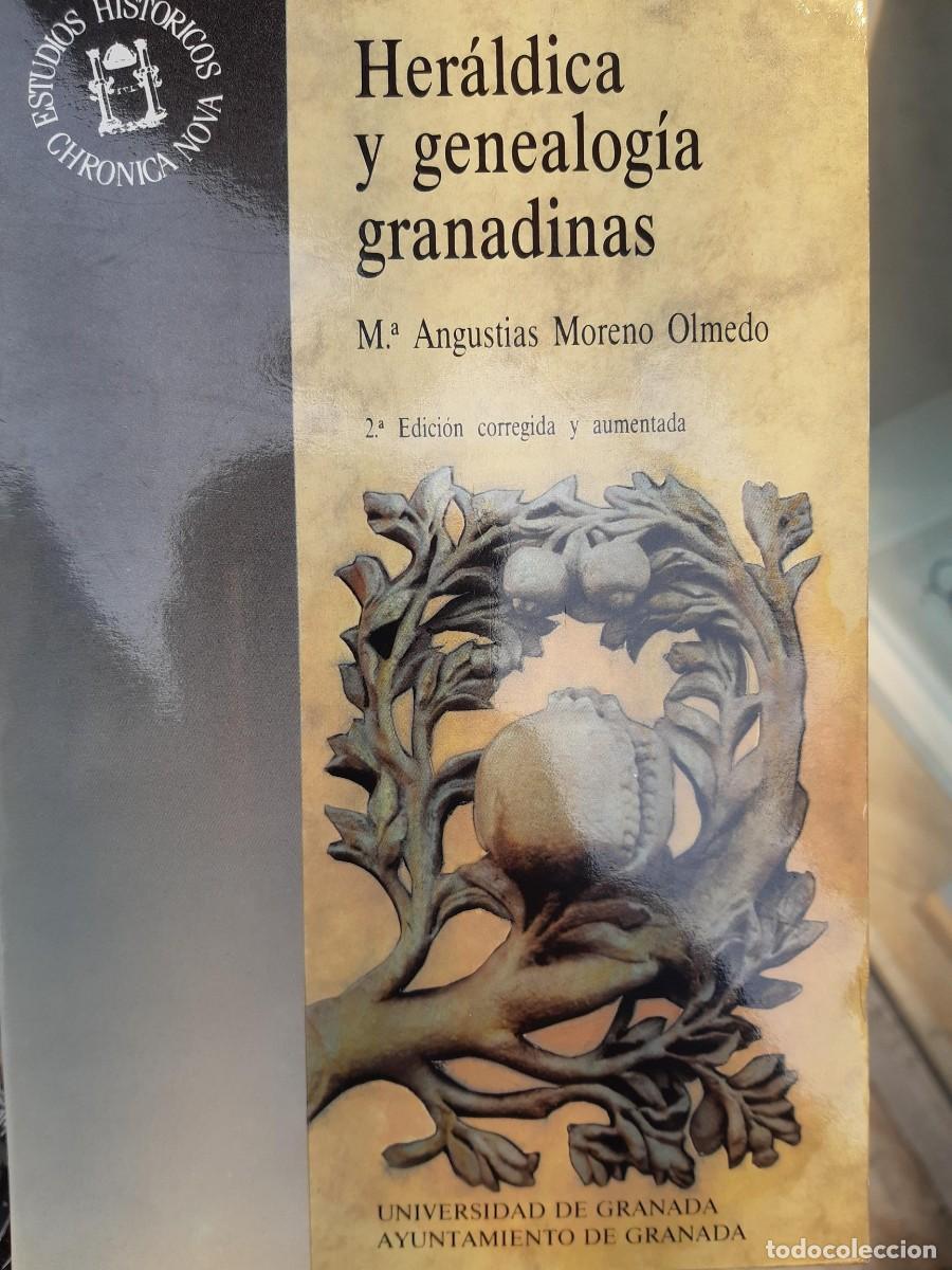 Libros de segunda mano: HERALDICA Y GENEALOGIA GRANADINAS. - MORENO OLMEDO, M&ordf; ANGUSTIAS UNIVERSIDAD GRANADA