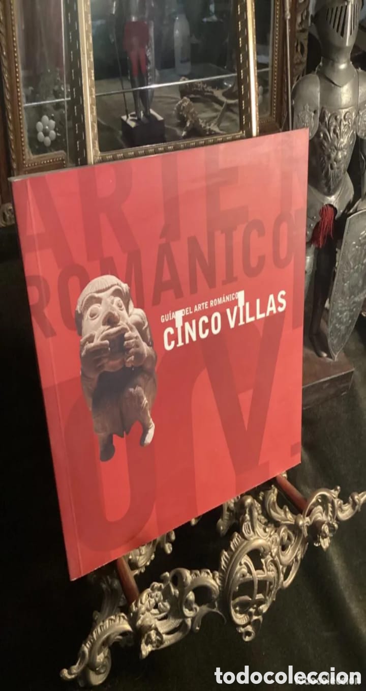 Libros de segunda mano: GUIA DEL ARTE ROMANICO CINCO VILLAS Pilar Gimenez Aisa