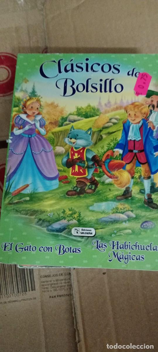 Livres d'occasion: CLASICOS DE BOLSILLO EL GATO CON BOTAS Y LAS HABICHUELAS MAGICAS LIBRO G-15