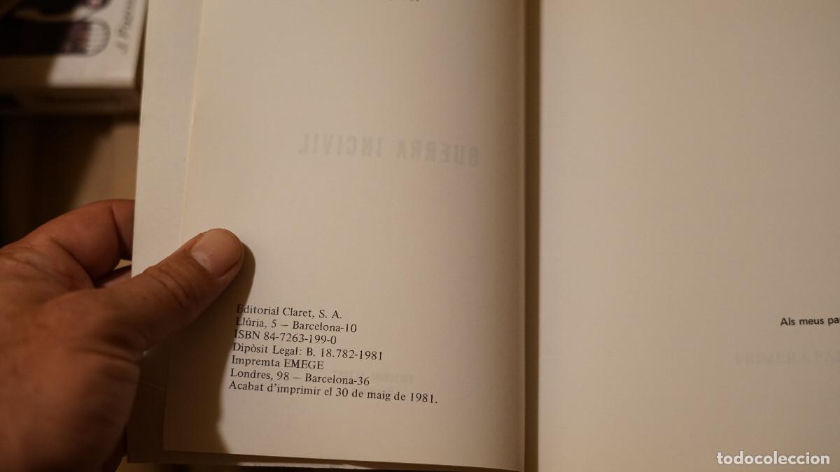 Libros de segunda mano: Manuel Tort i Mart&iacute; - Guerra incivil - Foto 2