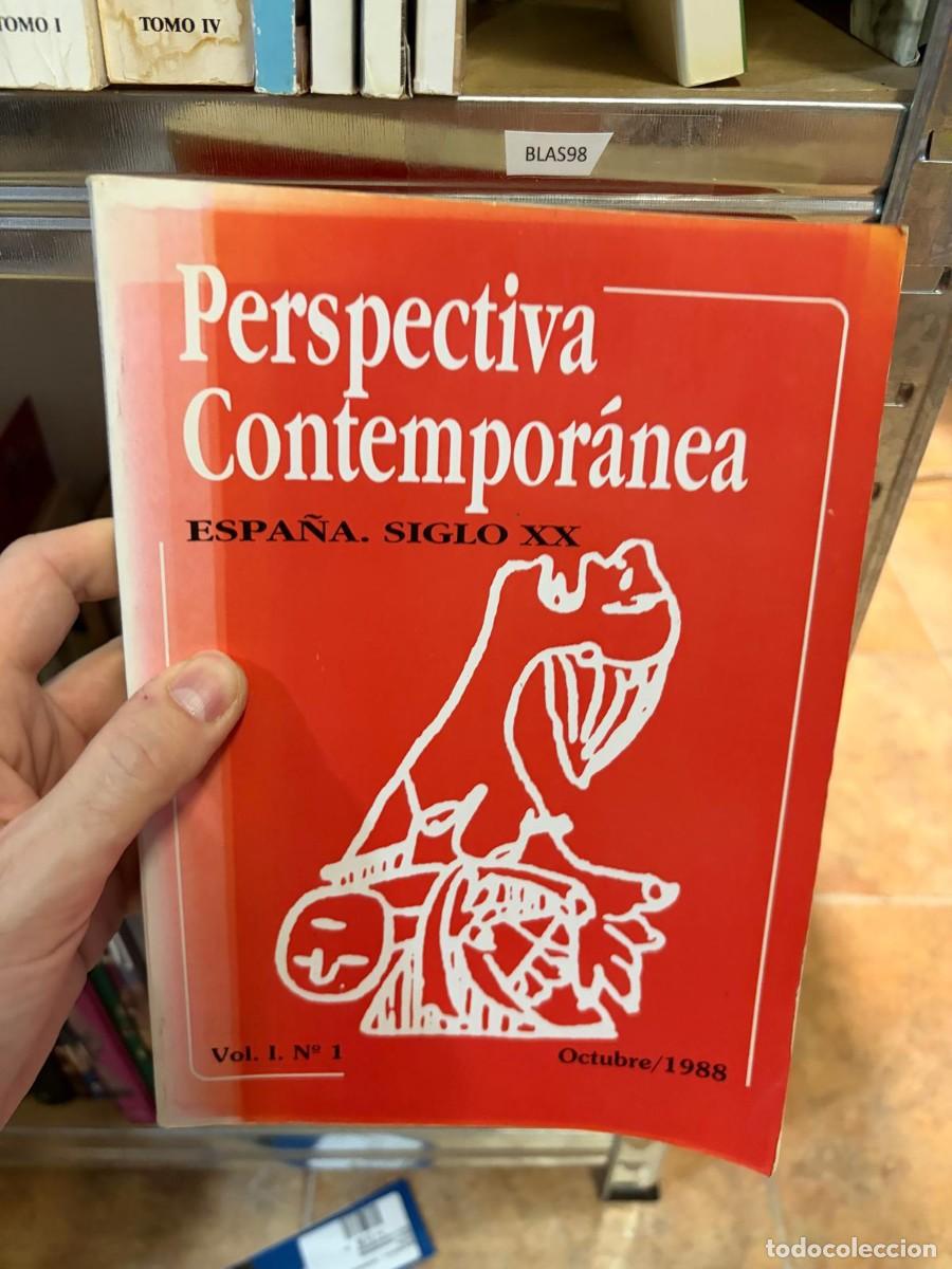 Libros de segunda mano: BLAS98 Perspectiva Contempor&aacute;nea. Espa&ntilde;a. Siglo XX. Vol. I, n&ordm; 1 (Octubre 1988).