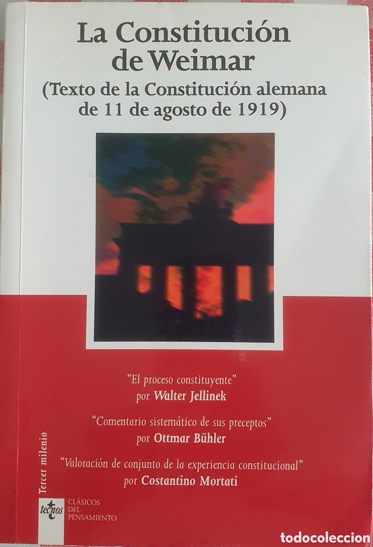 Libros de segunda mano: La constituci&oacute;n de weimar