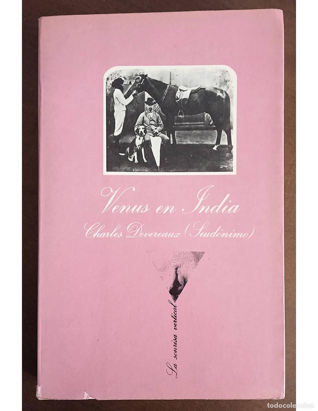 Libros de segunda mano: VENUS EN INDIA. DEVERAUX, Charles. Tusquets Editores. 1979.
