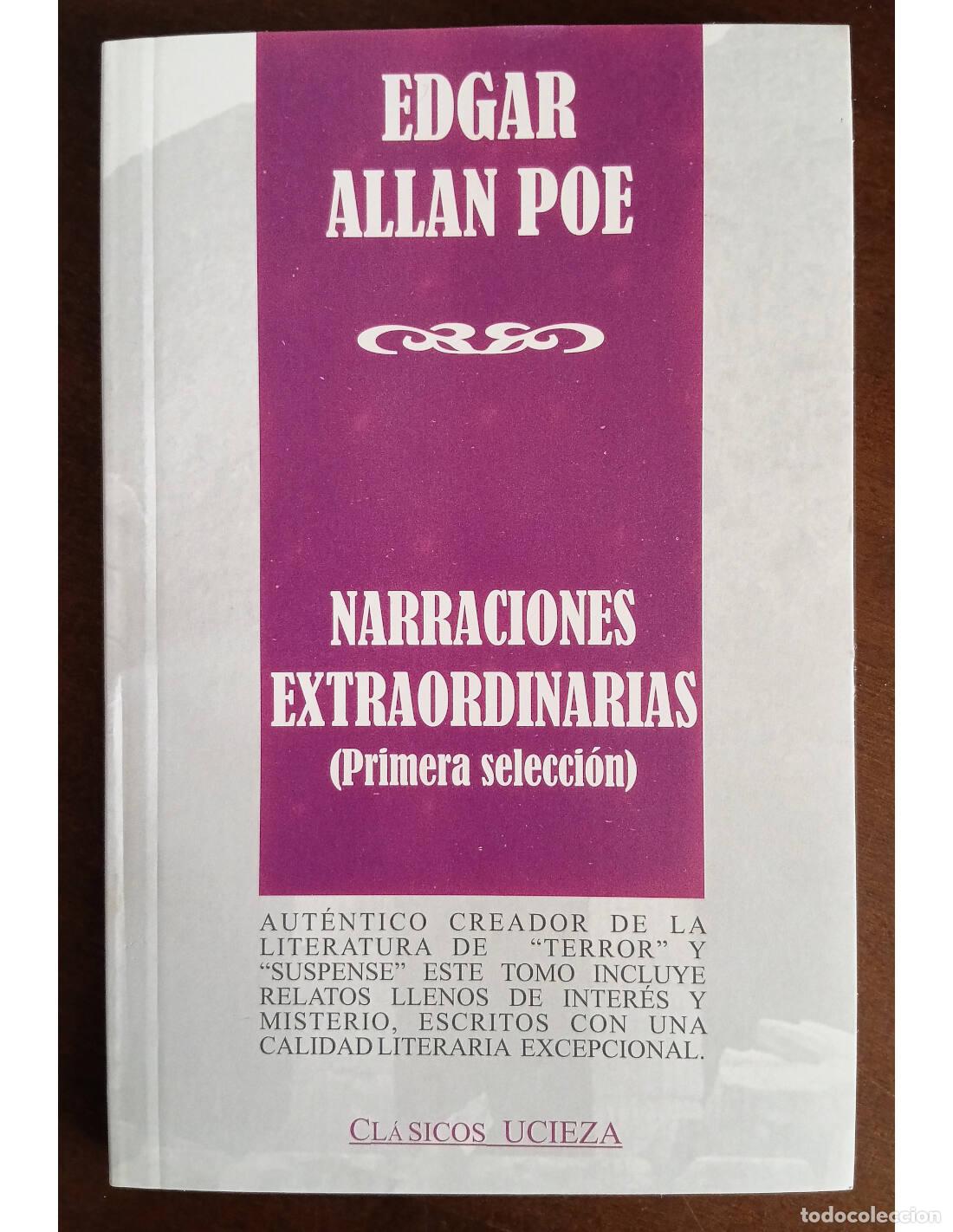 Libros de segunda mano: NARRACIONES EXTRAORDINARIAS (PRIMERA SELECCI&Oacute;N). POE, Edgar Allan. Ediciones 29. 2000.