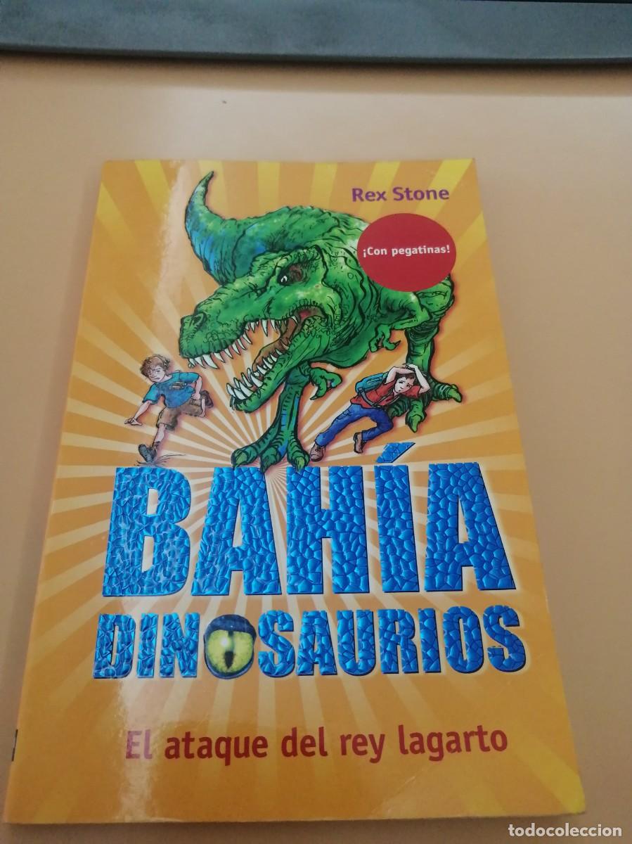 Libros de segunda mano: BAH&Iacute;A DINOSAURIOS. EL ATAQUE DEL REY LAGARTO, REX STONE