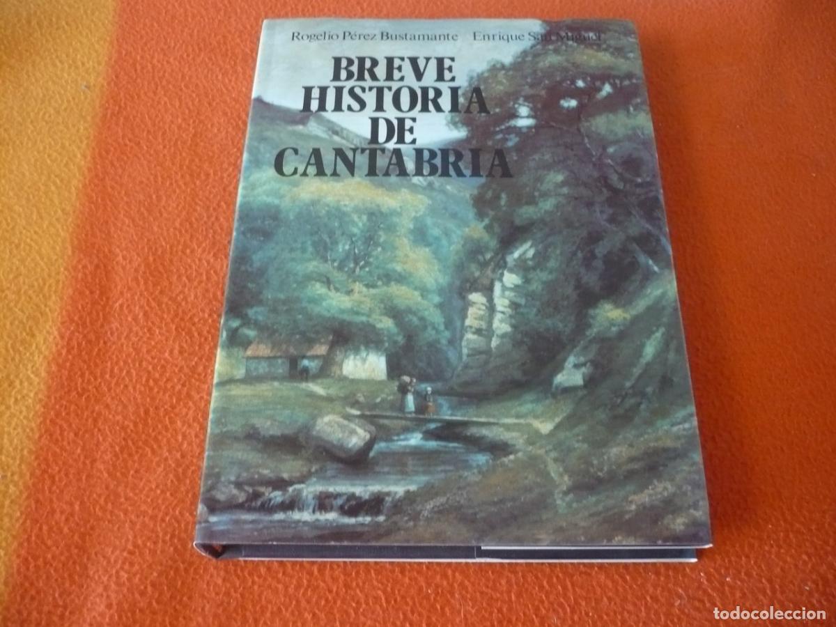 Libros de segunda mano: BREVE HISTORIA DE CANTABRIA ( BUSTAMANTE SAN MIGUEL ) PREHISTORIA GUERRAS ROMANAS EDAD MEDIA
