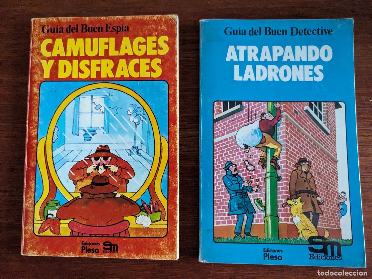 Libros de segunda mano: Lote de &rdquo;Gu&iacute;a del buen....&rdquo;: (1) ATRAPANDO LADRONES + (2) CAMUFLAGES Y DISFRACES