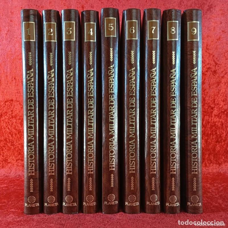 Libros de segunda mano: Historia Militar de Espa&ntilde;a 10 Tomos - Ricardo de la Cierva - Planeta - 1984 - Colecci&oacute;n Militar