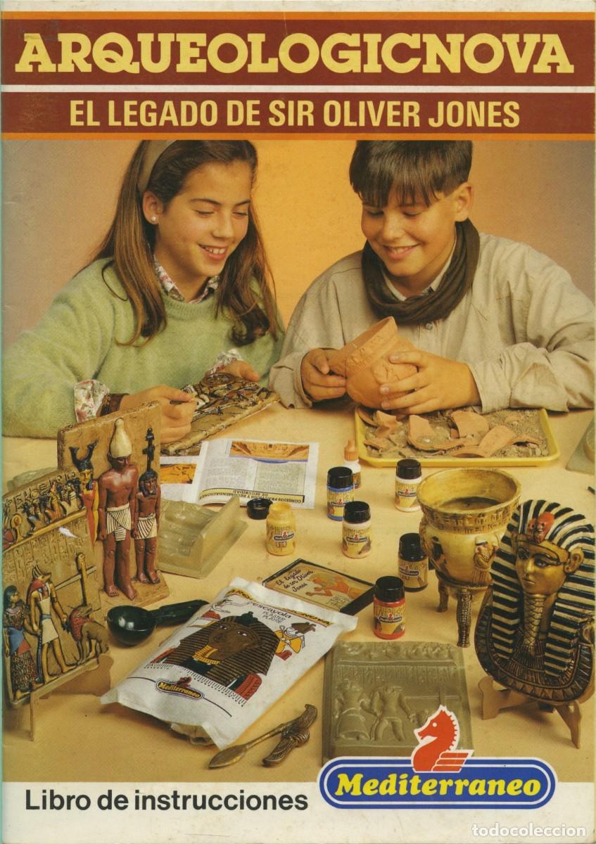 Libros de segunda mano: ARQUEOLOGICNOVA. EL LEGADO DE SIR OLIVER JONES. Libro de instrucciones. Ed. Mediterr&aacute;neo. Sin pagina