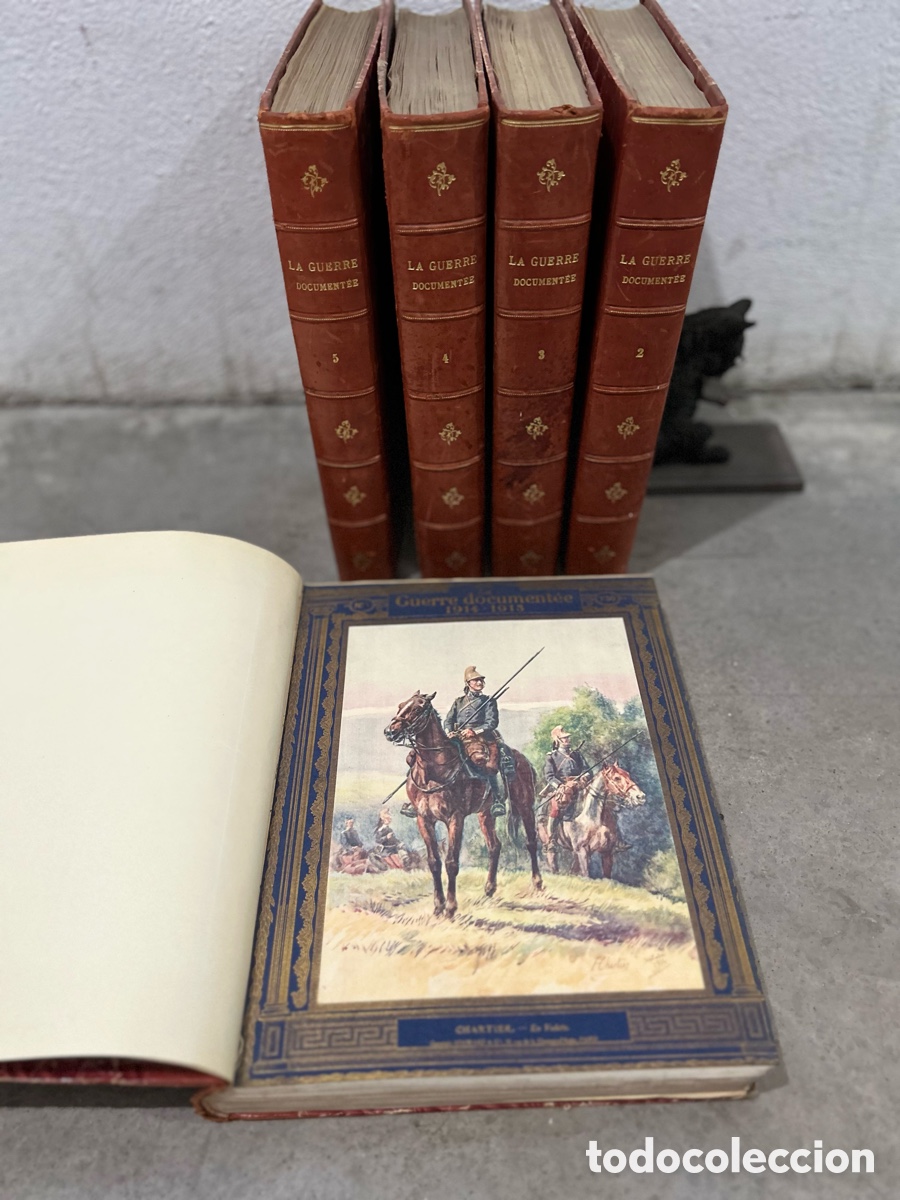 Libros de segunda mano: LA GUERRE DOCUMENTEE -COLECCION COMPLETA -A3