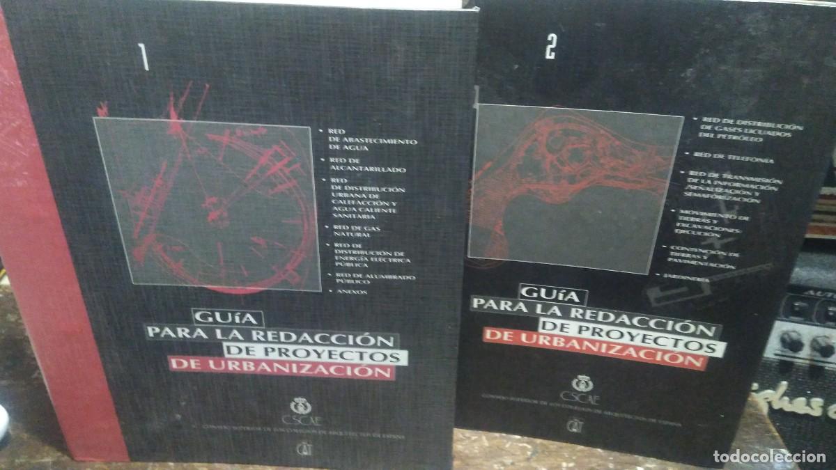 Libros de segunda mano: guia para la redaccion de urbanizacion CSCAE , TOMOS 1.2