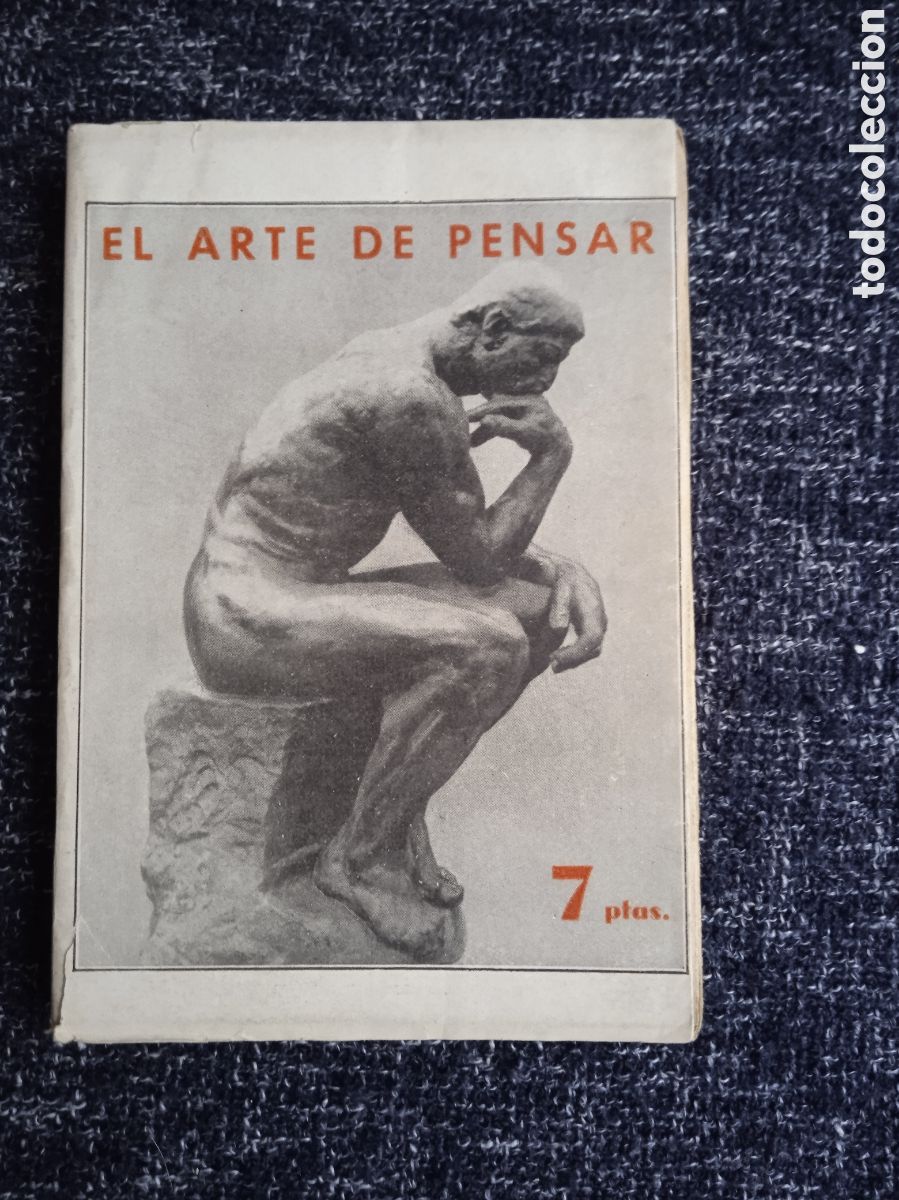 Libros de segunda mano: EL ARTE DE PENSAR. / JUAN GARCIA P&Eacute;REZ