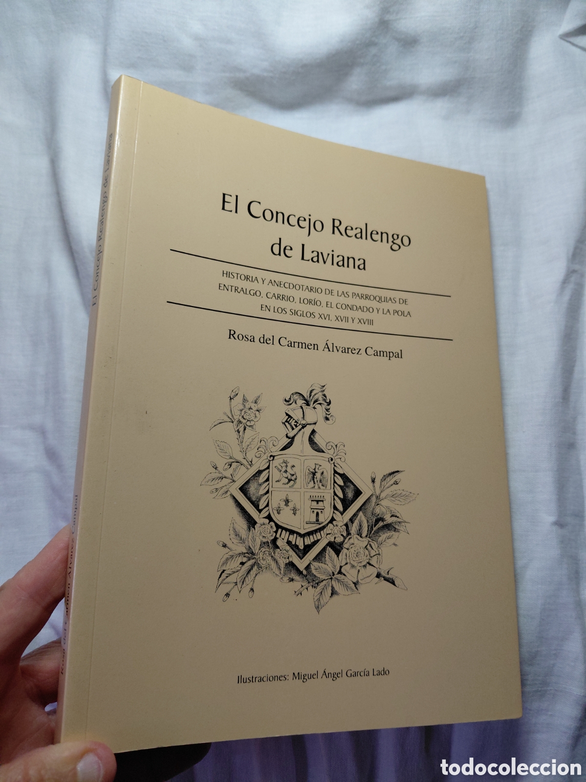 Libros de segunda mano: EL CONCEJO REALENGO DE LAVIANA.HISTORIA Y ANECDOTARIO DE LAS PARROQUIAS DE ENTRIALGO CARRIO LORIO EL