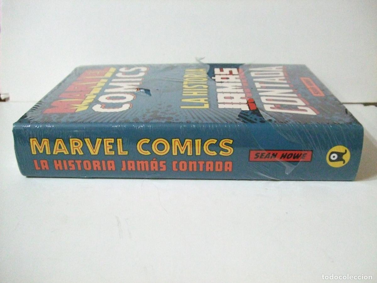 Libros de segunda mano: MARVEL COMICS LA HISTORIA JAM&Aacute;S CONTADA - SEAN HOWE - ES POP EDICIONES 2024 - LIBRO - Foto 3
