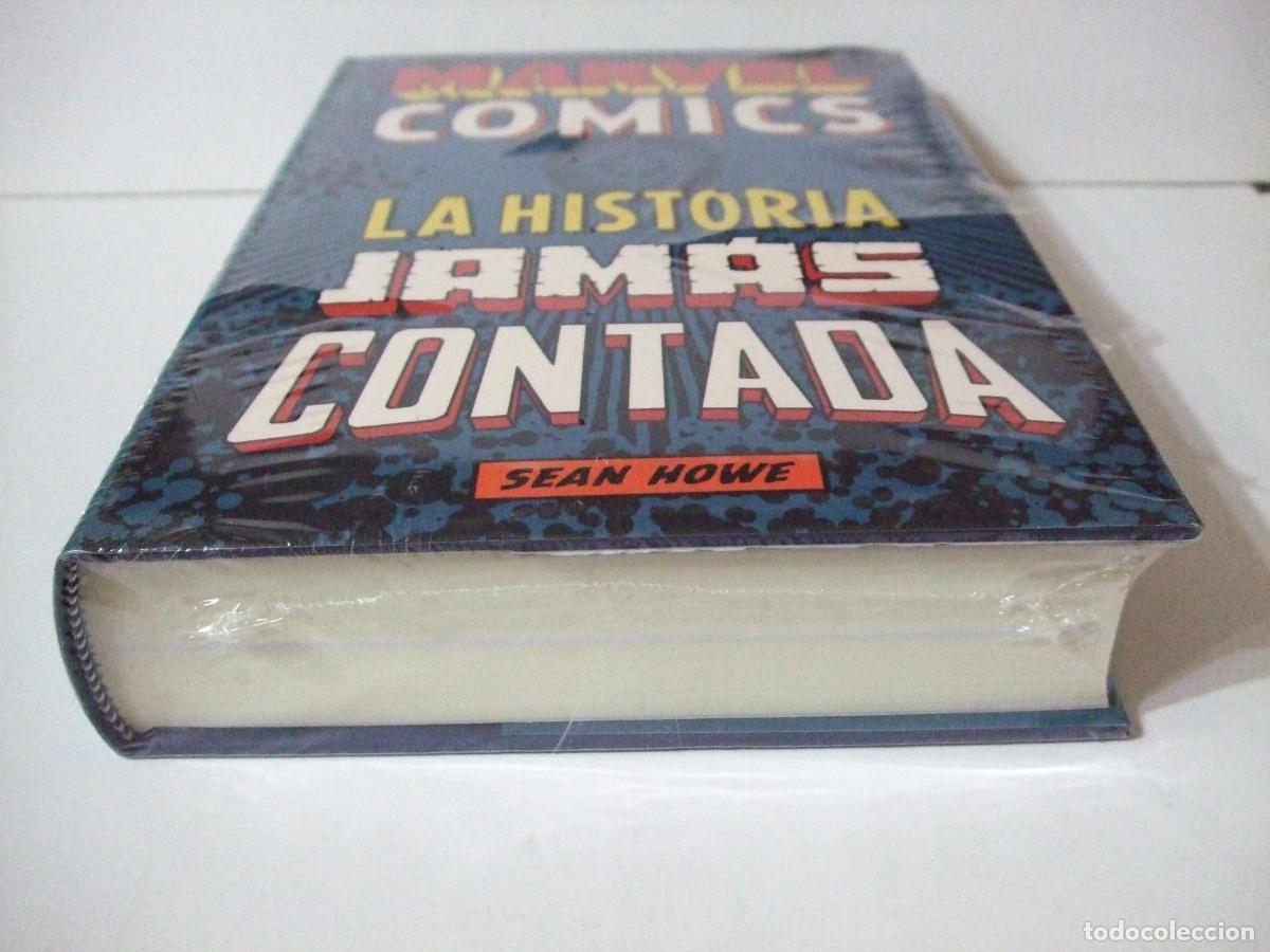 Libros de segunda mano: MARVEL COMICS LA HISTORIA JAM&Aacute;S CONTADA - SEAN HOWE - ES POP EDICIONES 2024 - LIBRO - Foto 5