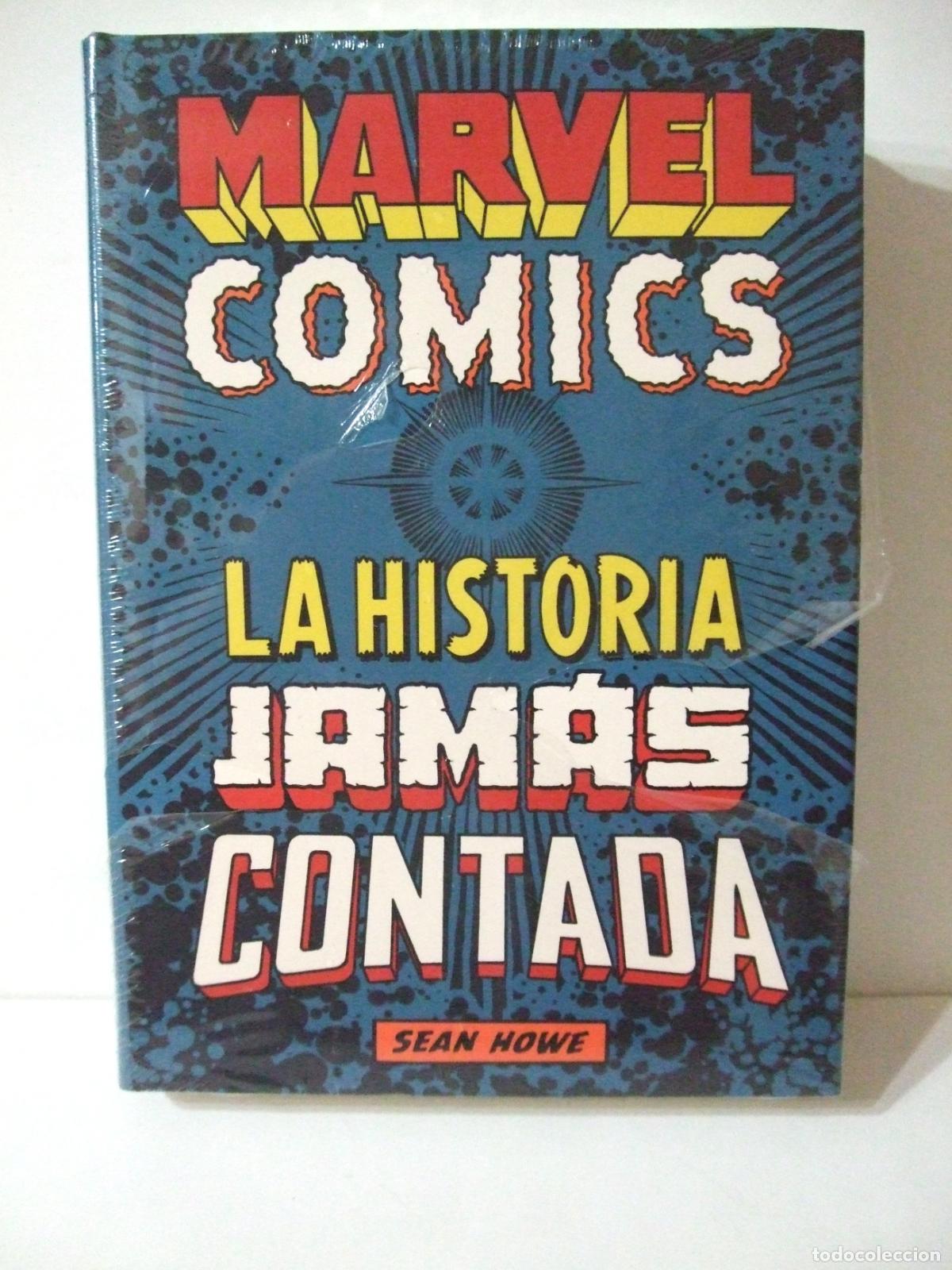 Libros de segunda mano: MARVEL COMICS LA HISTORIA JAM&Aacute;S CONTADA - SEAN HOWE - ES POP EDICIONES 2024 - LIBRO