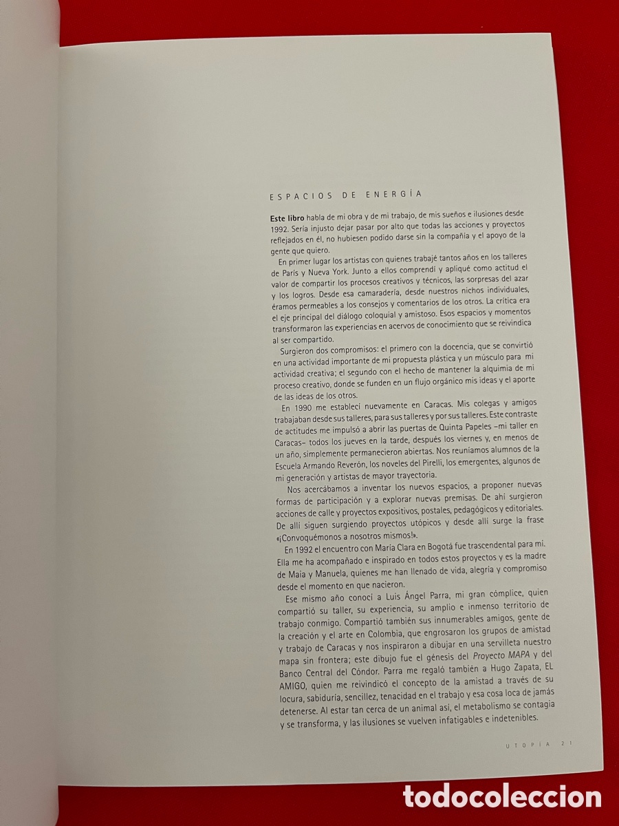 Libros de segunda mano: Libro de arte - Utop&iacute;a - Ricardo Benaim - Foto 5