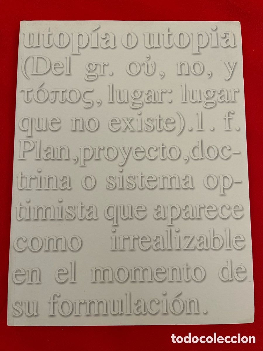 Libros de segunda mano: Libro de arte - Utop&iacute;a - Ricardo Benaim