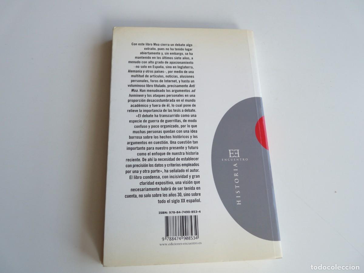 Libros de segunda mano: La quiebra de la historia progresista P&iacute;o Moa - Foto 4