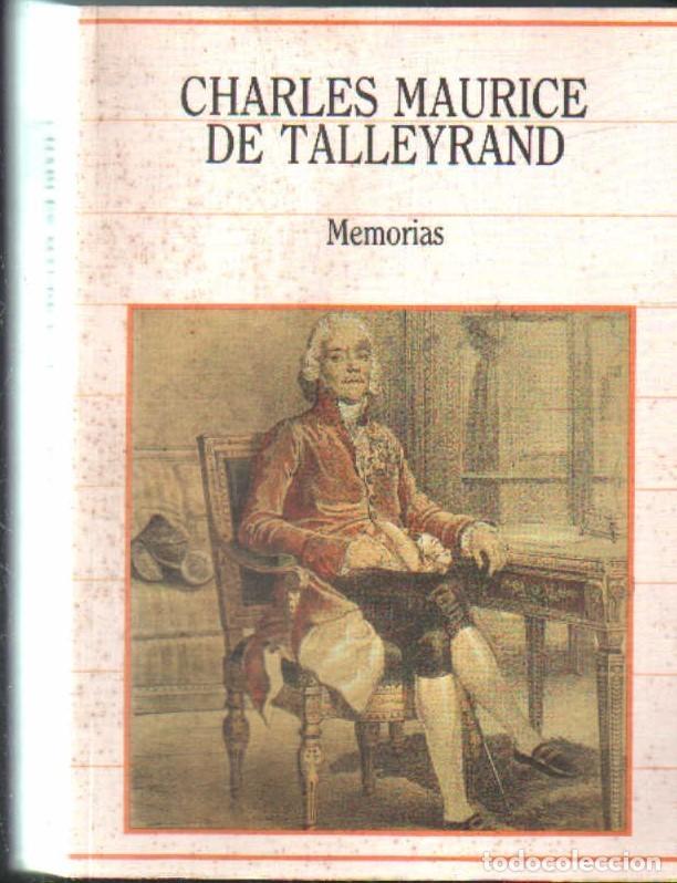 Libros de segunda mano: MEMORIAS. DE TALLEYRAND, CHARLES MAURICE. A-BI-3521