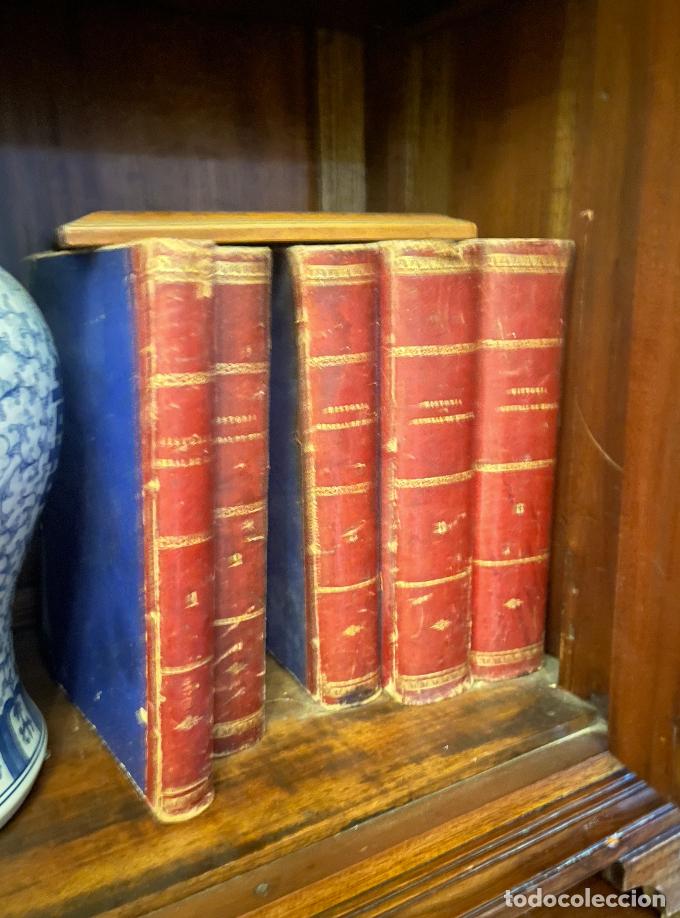 Libros de segunda mano: 5 Tomos de historia ilustrada de Espa&ntilde;a a&ntilde;o 1873