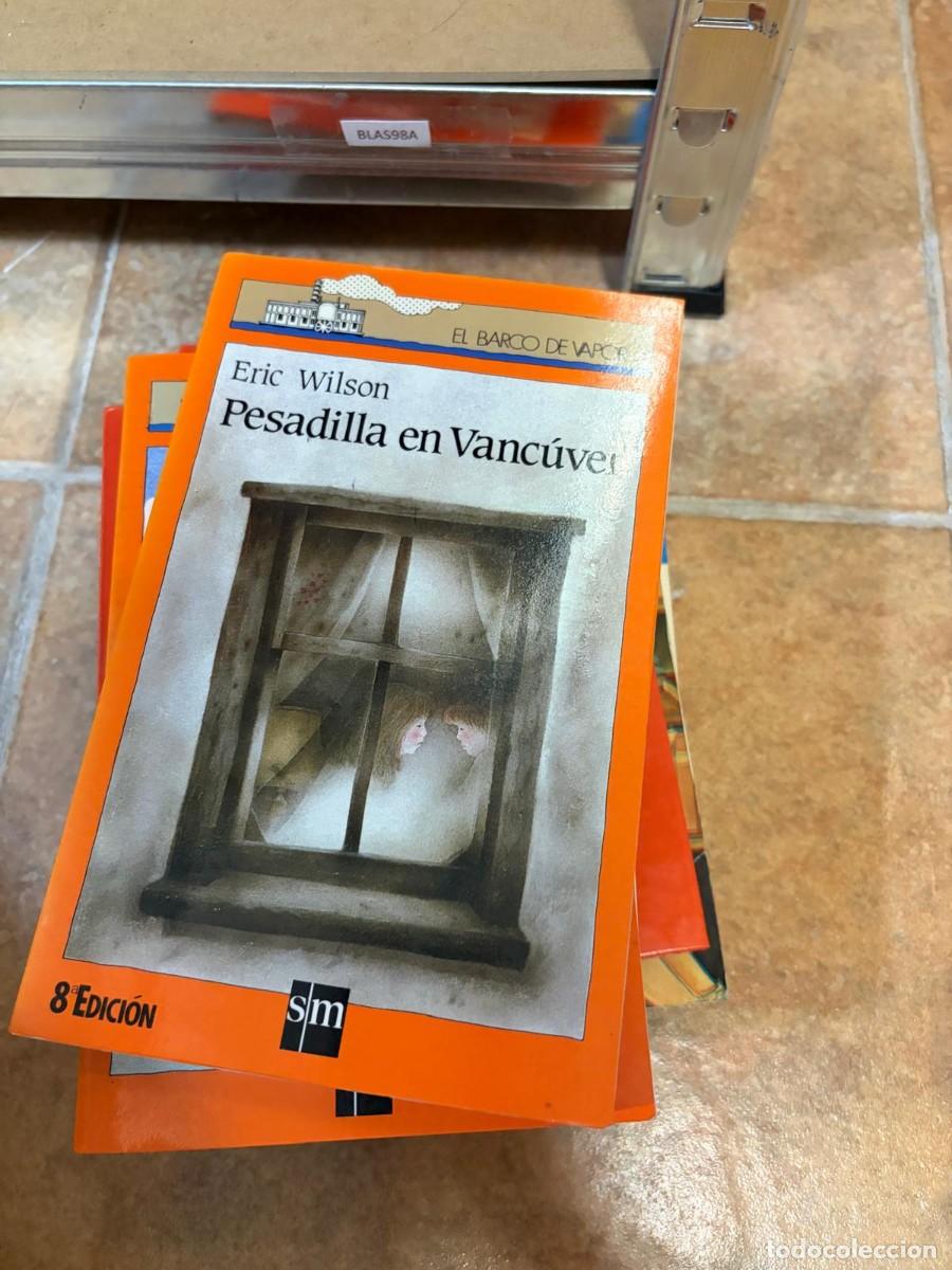 Libros de segunda mano: BLAS98A Eric Wilson &ndash; Pesadilla en Vancouver &ndash; SM, colecci&oacute;n El Barco de Vapor.