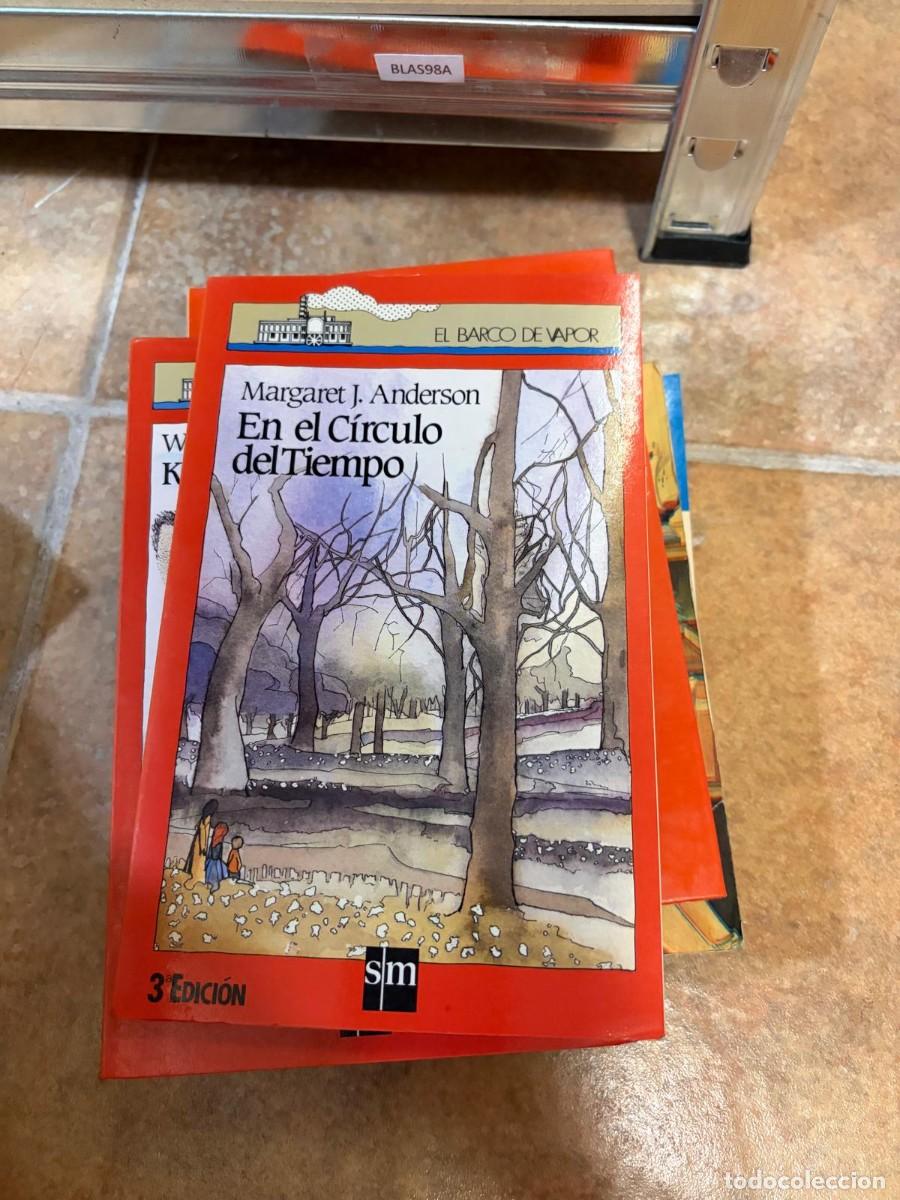 Libros de segunda mano: BLAS98A Margaret J. Anderson &ndash; En el c&iacute;rculo del tiempo &ndash; SM, colecci&oacute;n El Barco de Vapor (3.&ordf; edici