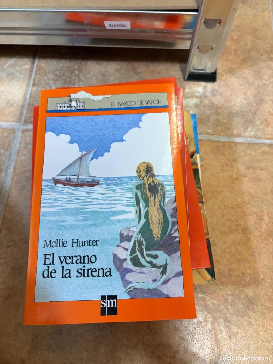 Libros de segunda mano: BLAS98A Mollie Hunter El verano de la sirena SM (Colecci&oacute;n El Barco de Vapor)