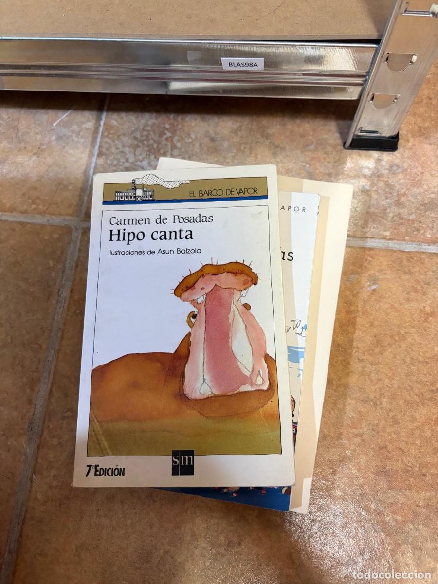 Libros de segunda mano: BLAS98A Carmen de Posadas, Hipo canta, SM (El Barco de Vapor).