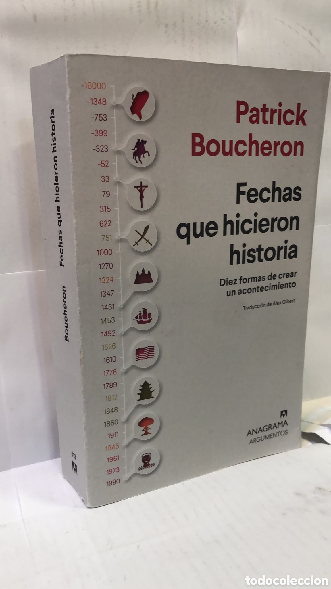 Second hand books: Fechas que hicieron historia. Diez formas de crear un acontecimiento - Patrick Boucheron