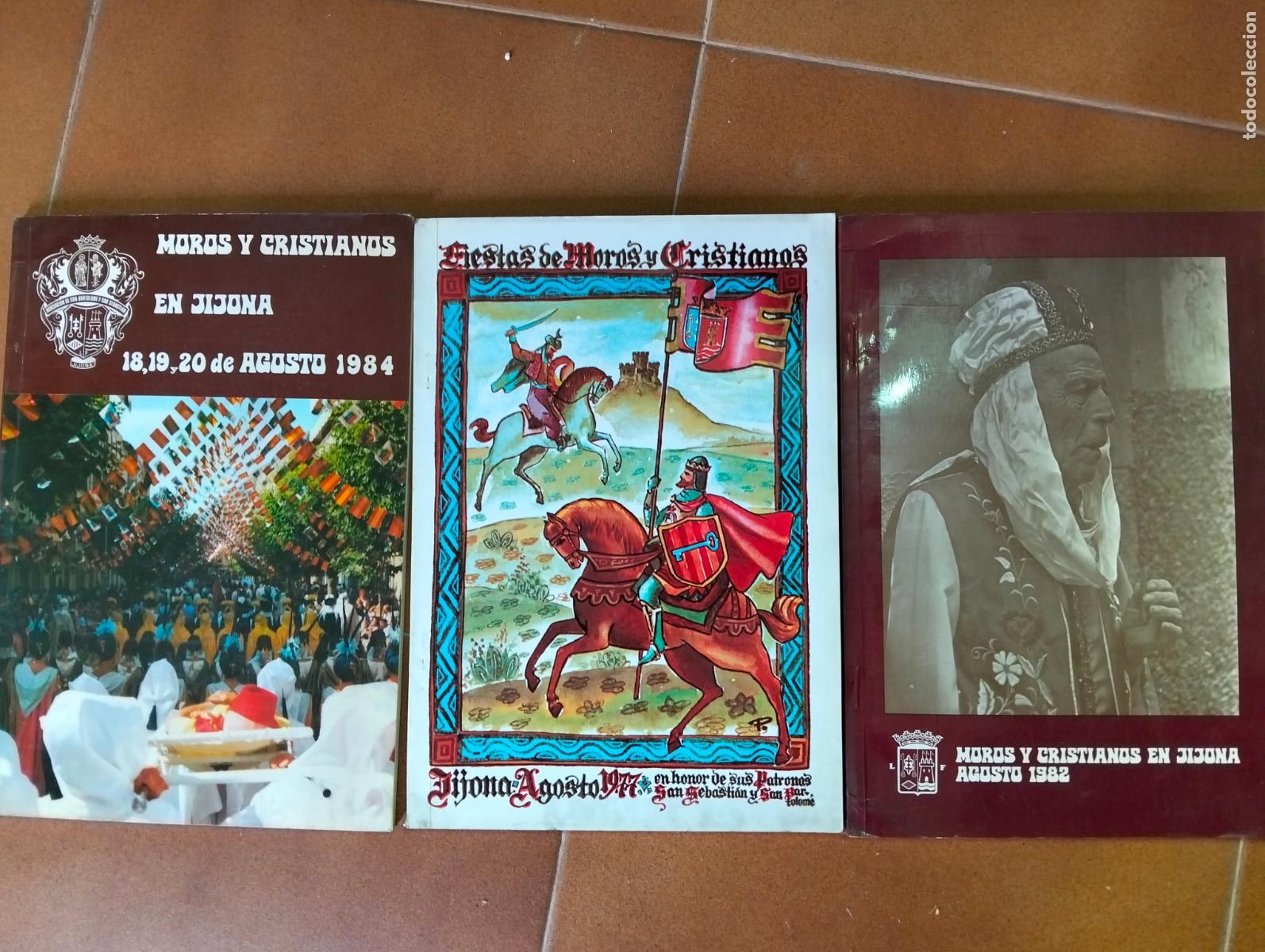 Libros de segunda mano: Antropologia. Jijona, Fiestas de Moros y Cristianos, a&ntilde;os 80. 3 vols. VISITA MI CATALOGO L55