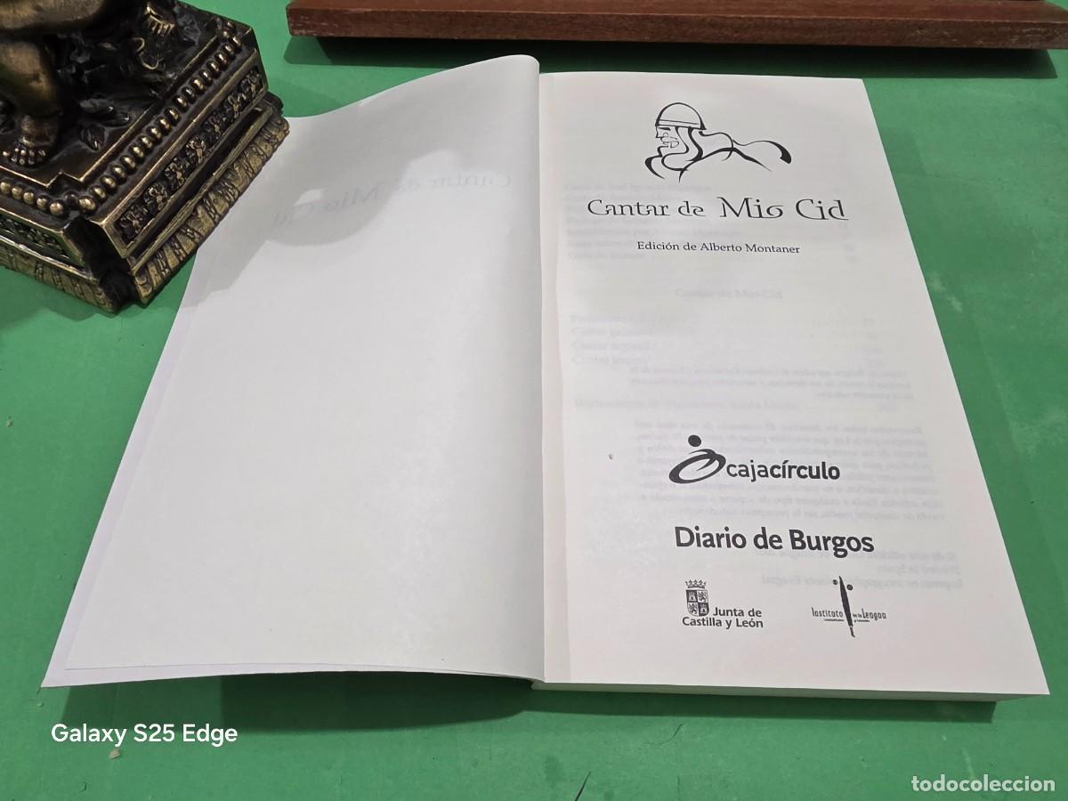 Libros de segunda mano: &rdquo;&rdquo;CANTAR DE MIO CID&rdquo;&rdquo;...EDICION DE ALBERTO MONTANER...2007... - Foto 4
