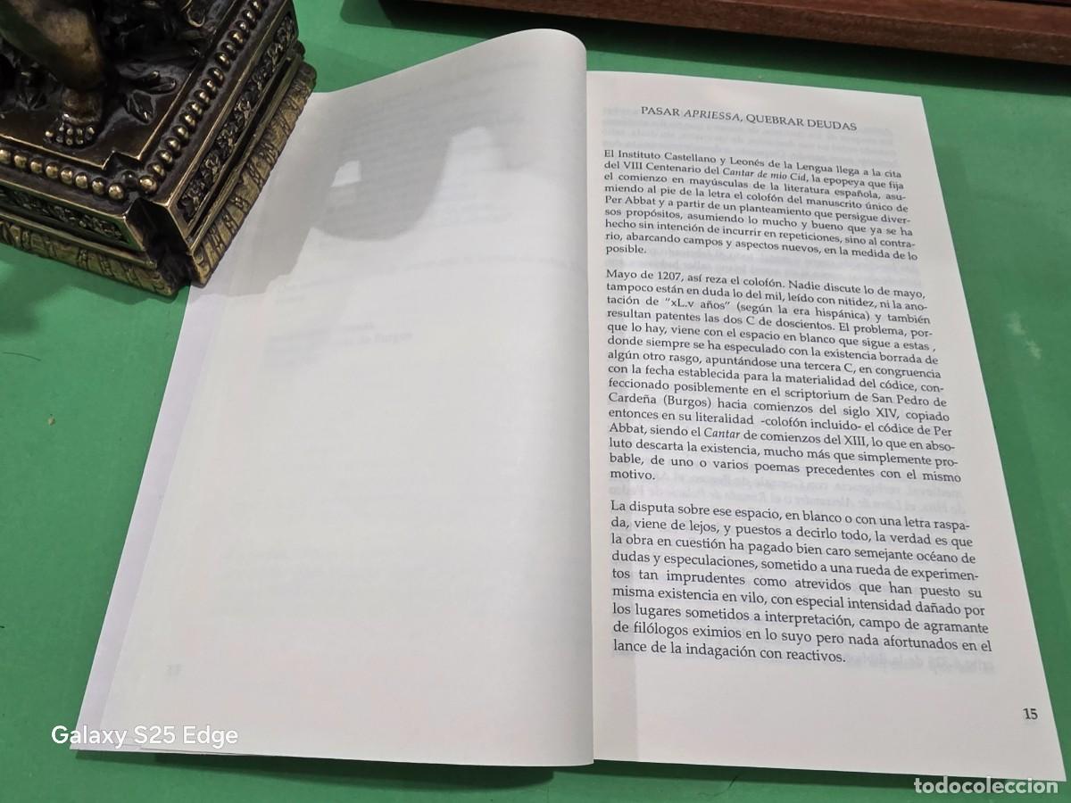 Libros de segunda mano: &rdquo;&rdquo;CANTAR DE MIO CID&rdquo;&rdquo;...EDICION DE ALBERTO MONTANER...2007... - Foto 7