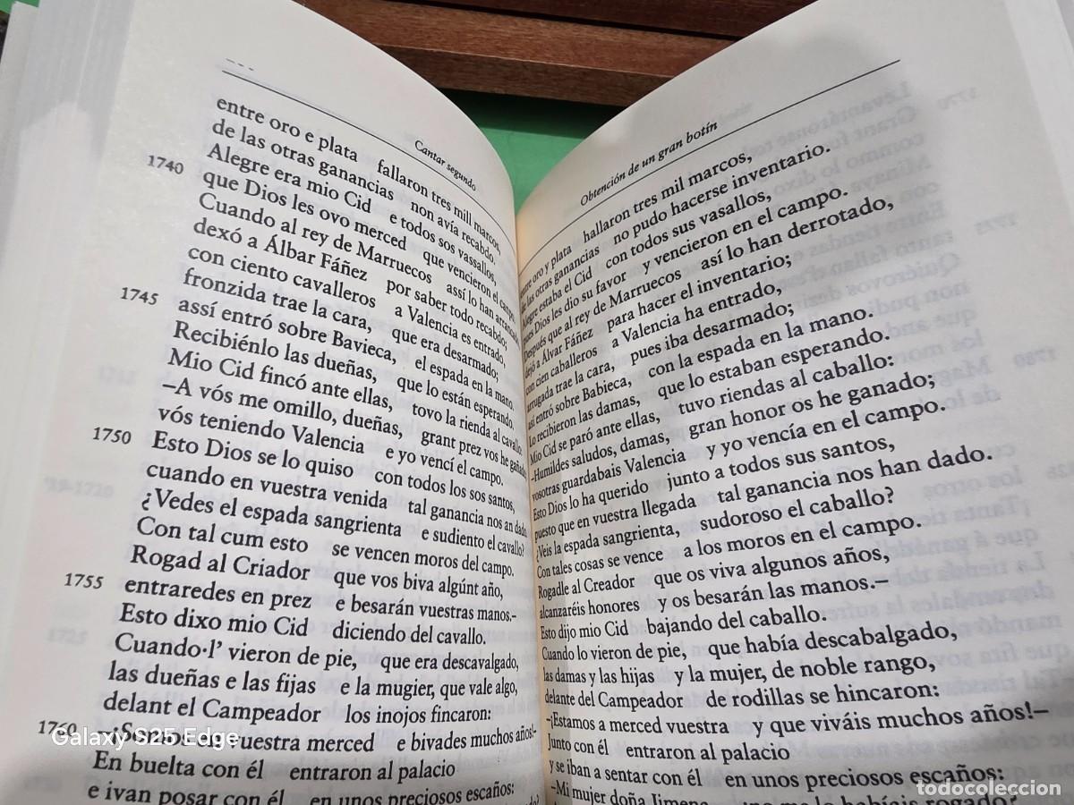Libros de segunda mano: &rdquo;&rdquo;CANTAR DE MIO CID&rdquo;&rdquo;...EDICION DE ALBERTO MONTANER...2007... - Foto 12