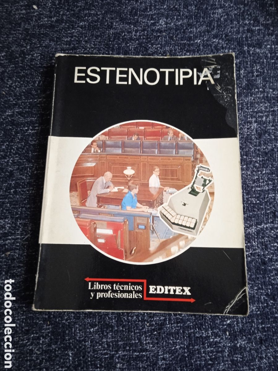 Libros de segunda mano: ESTENOTIPIA - LIBROS TECNICOS Y PROFESIONALES EDITEX 1981