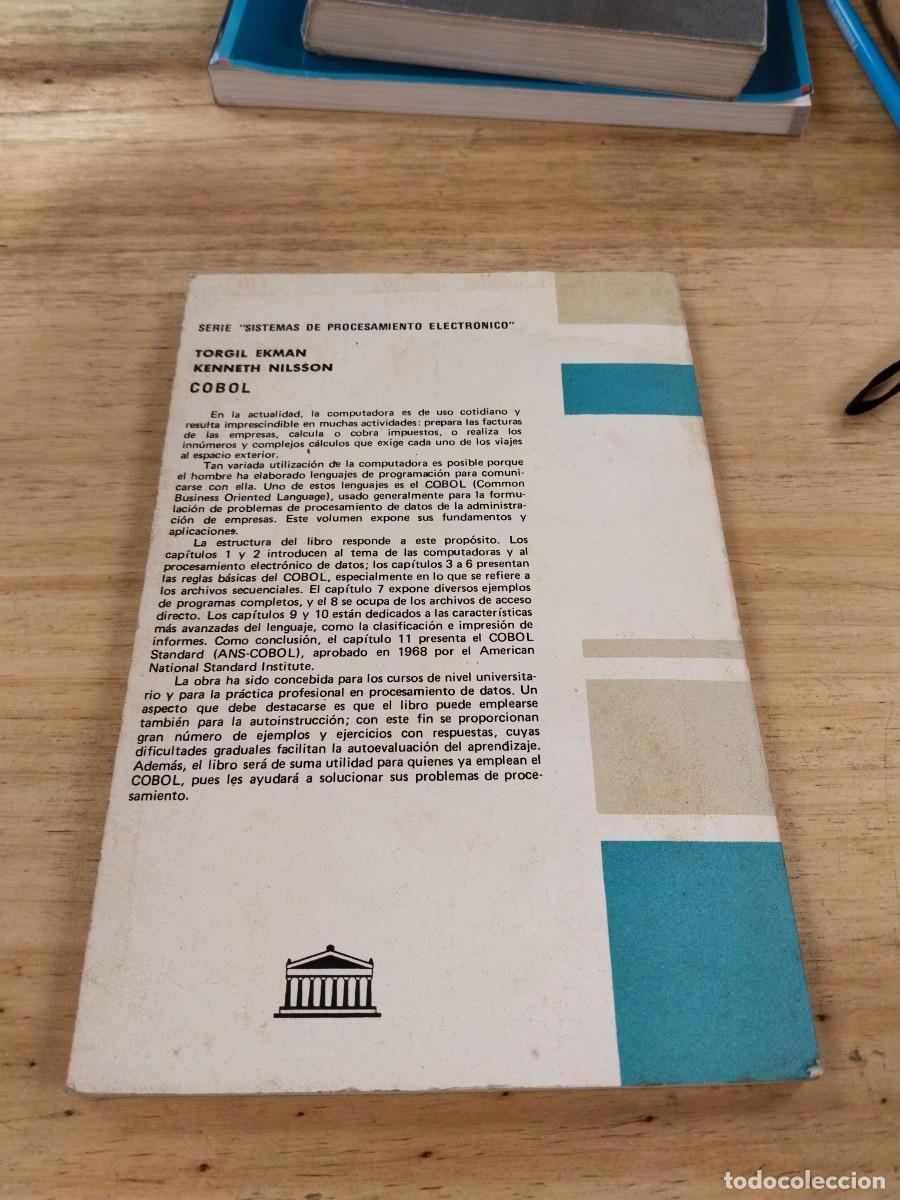 Libros de segunda mano: Cobol - Torgil Ekman / Kenneth Nilsson - Foto 2